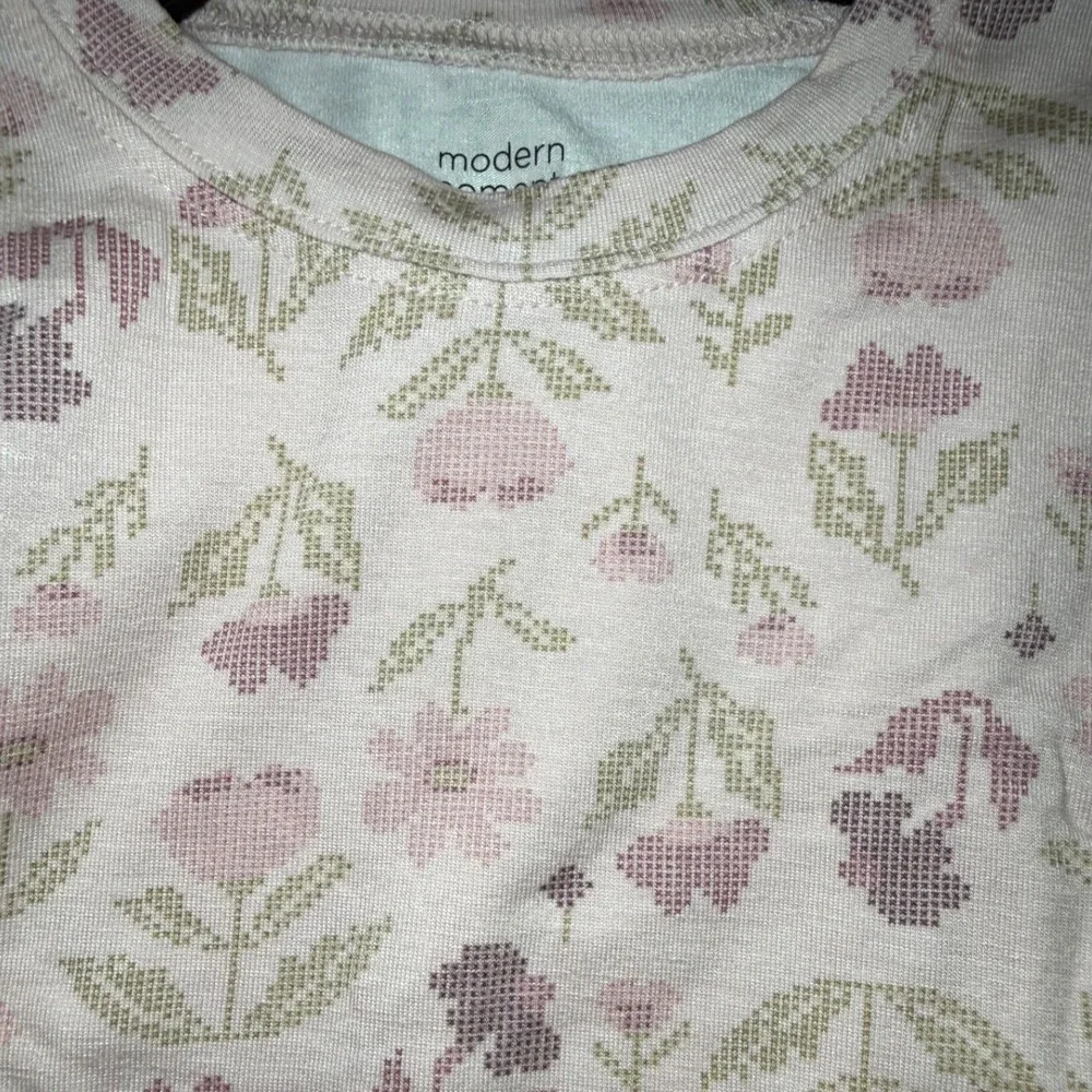 Bamboo Viscose 2 Pair Pajama Sets 4T Floral & Horse Pink Mauve New